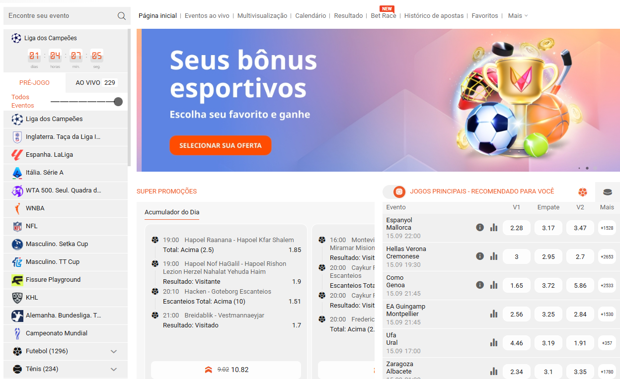 Monro Casino apostas