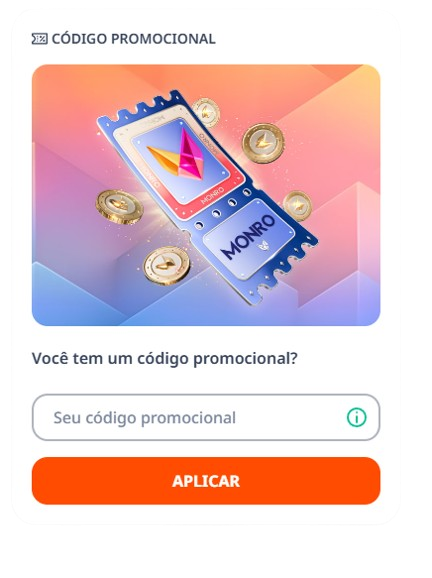 Monro Casino promo code